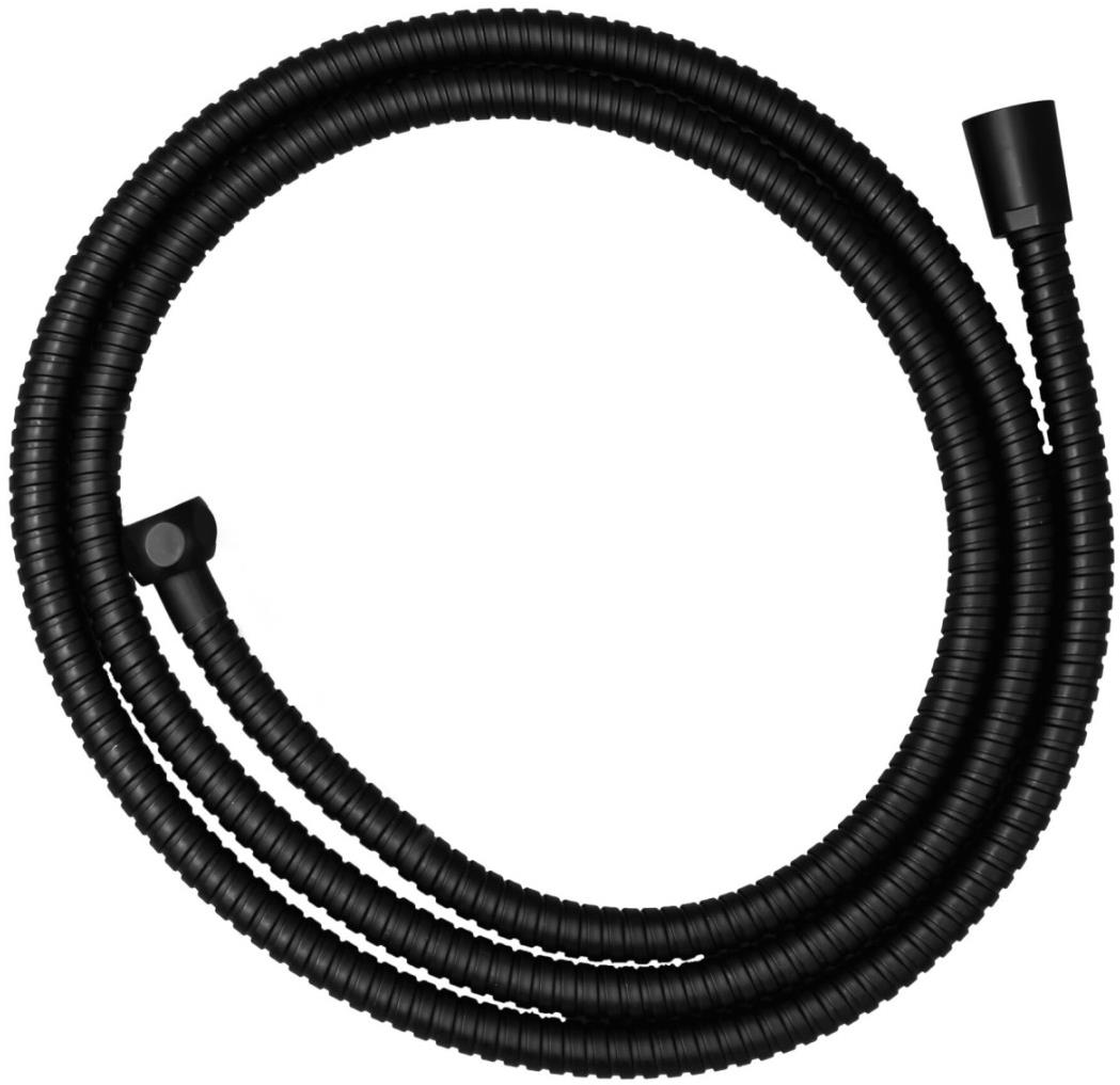 Ridder Jamaika Sprchová hadice, kovová 200 cm, matná černá, 09115011