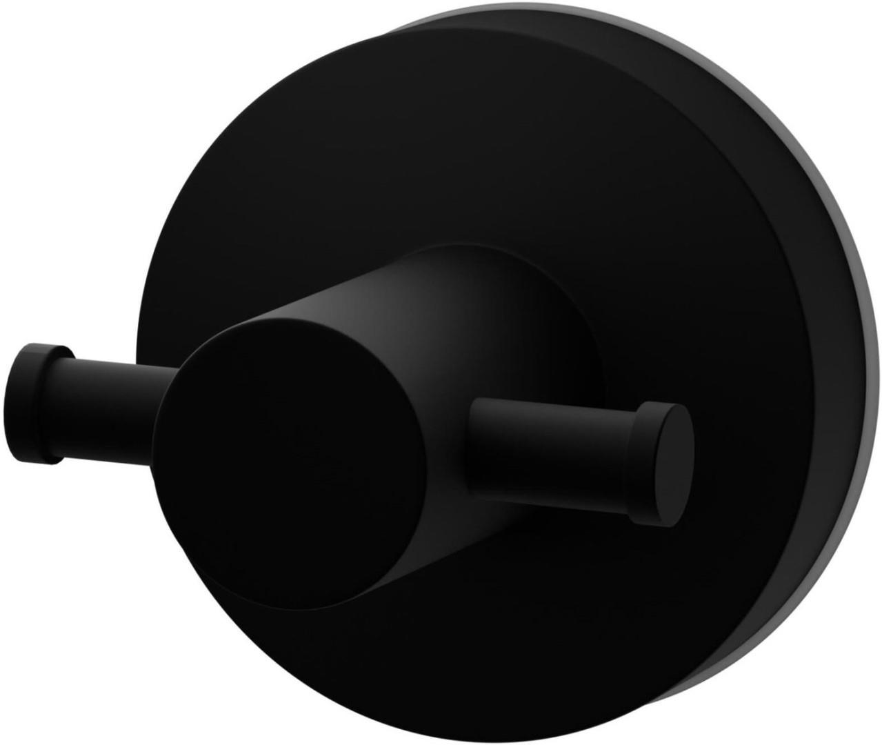 Ridder Vacuum Věšák dvojitý, černý 12110210