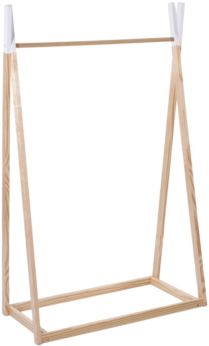 Atmosphera Dětský dřevěný stojací věšák, teepee