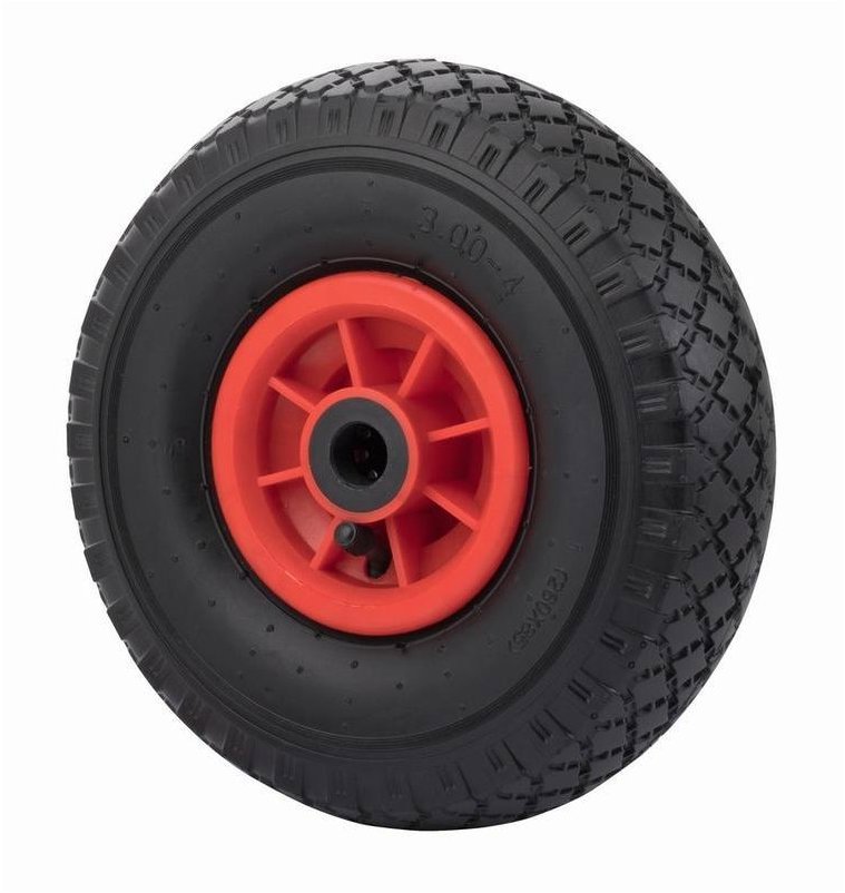 WALTECO Nafukovací kolo, valivé ložisko, průměr 260 mm, nosnost 150 kg