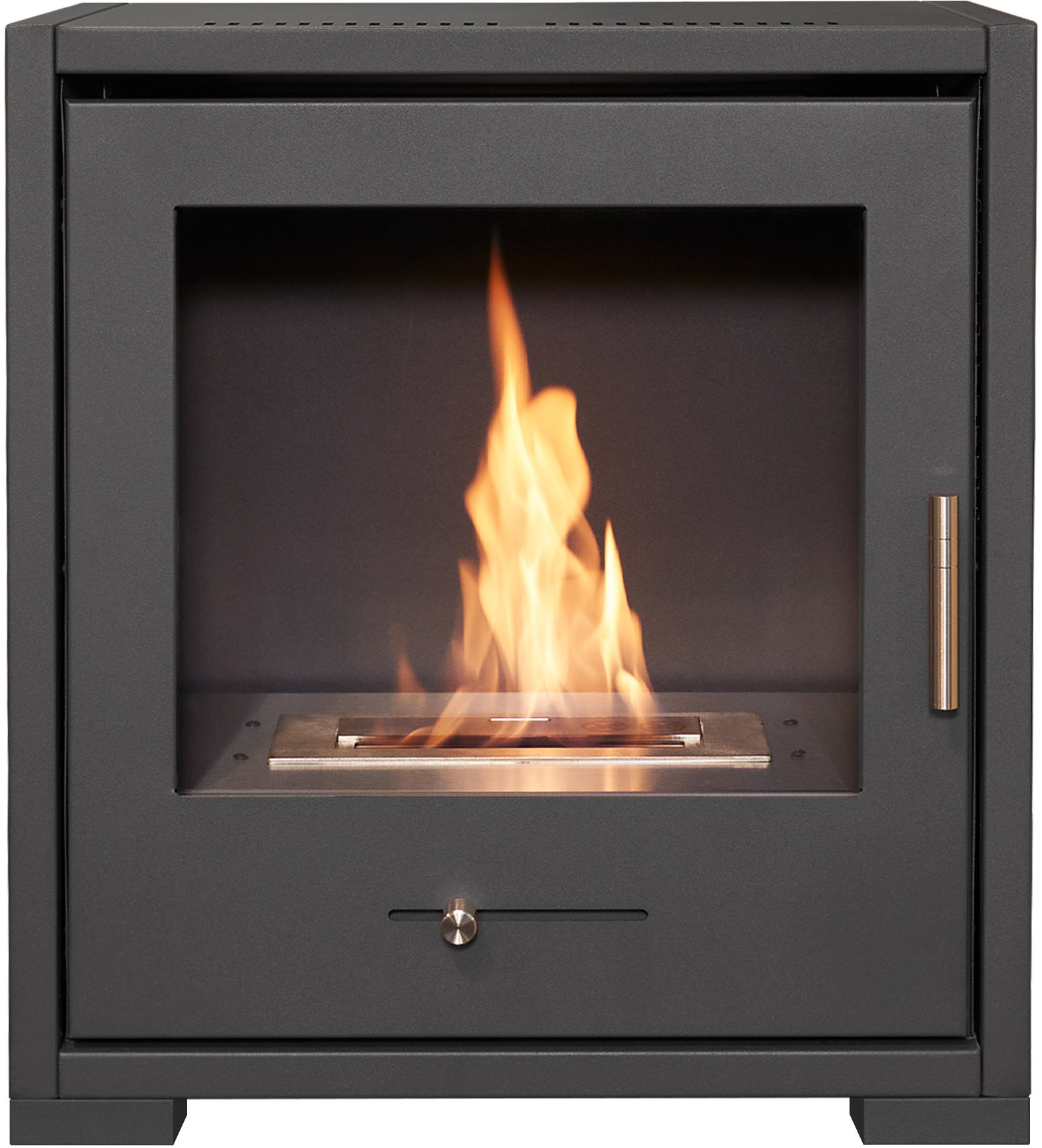 Fired Up OKO S3 Biokrb šedý antracit