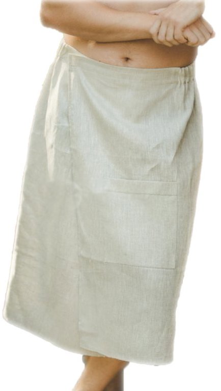 UAB Namu Tekstile Pánský kilt do sauny 75 × 145 cm, 100% len