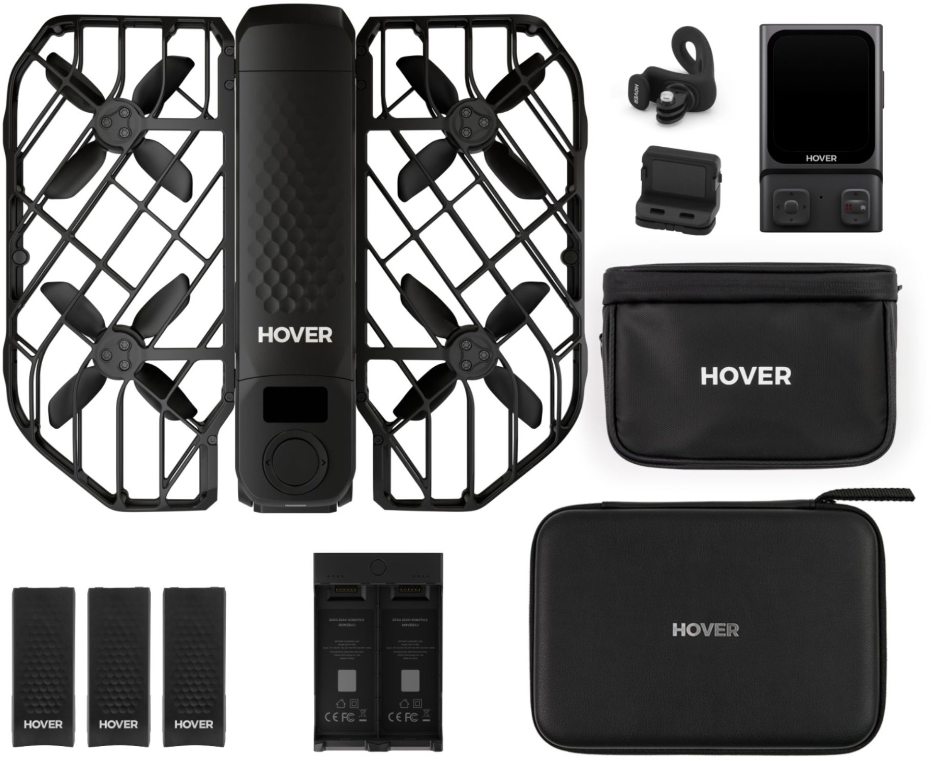HOVERAir X1 Pro Ultimate Cycling Kit black