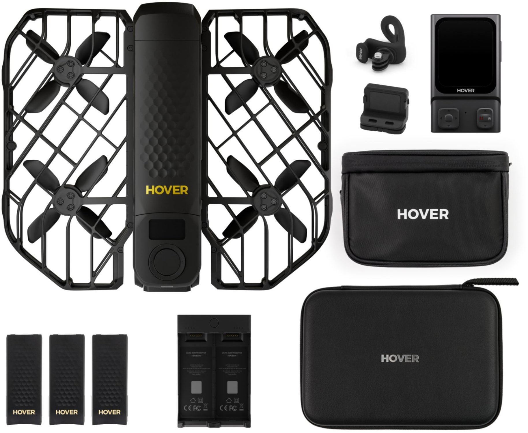 HOVERAir X1 Pro Max Ultimate Cycling Kit black