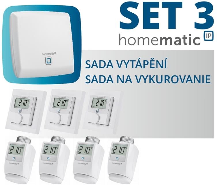 Homematic IP Sada vytápění Homematic IP  - HmIP-SET3
