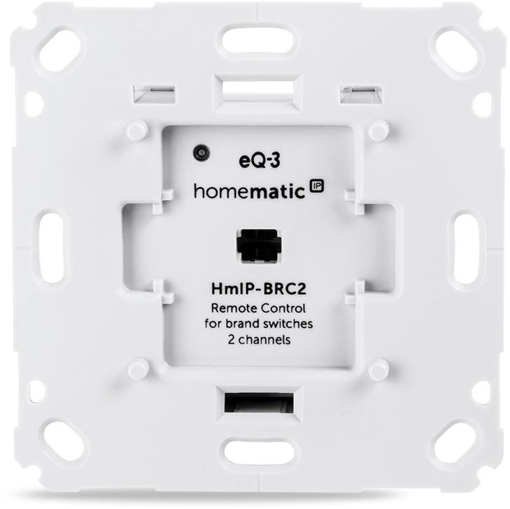 Homematic IP Akční člen dálkového ovládání - zápustná montáž, 2 kanály - HmIP-BRC2