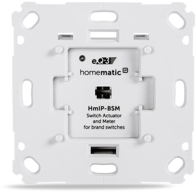 Homematic IP Spínací akční člen s měřením - 5A, zápustná montáž - HmIP-BSM