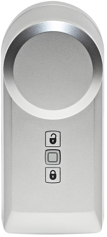 Homematic IP Pohon dveřního zámku, stříbrný HmIP-DLD-S