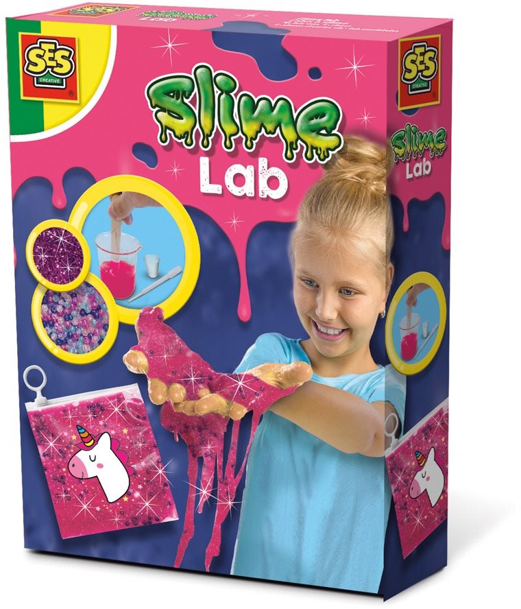 SES Výroba slizu - jednorožci