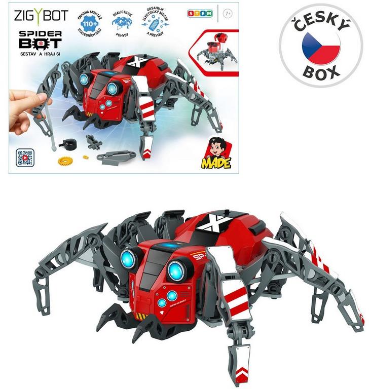 MaDe Robot Spider stavebnice, 110 dílků