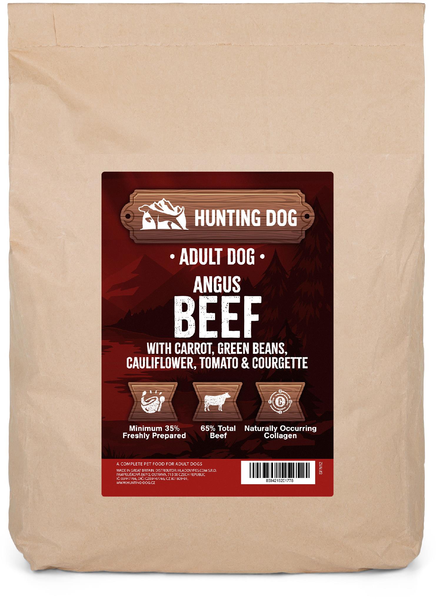 Hunting Dog - Hovězí Angus s mrkví 2 kg