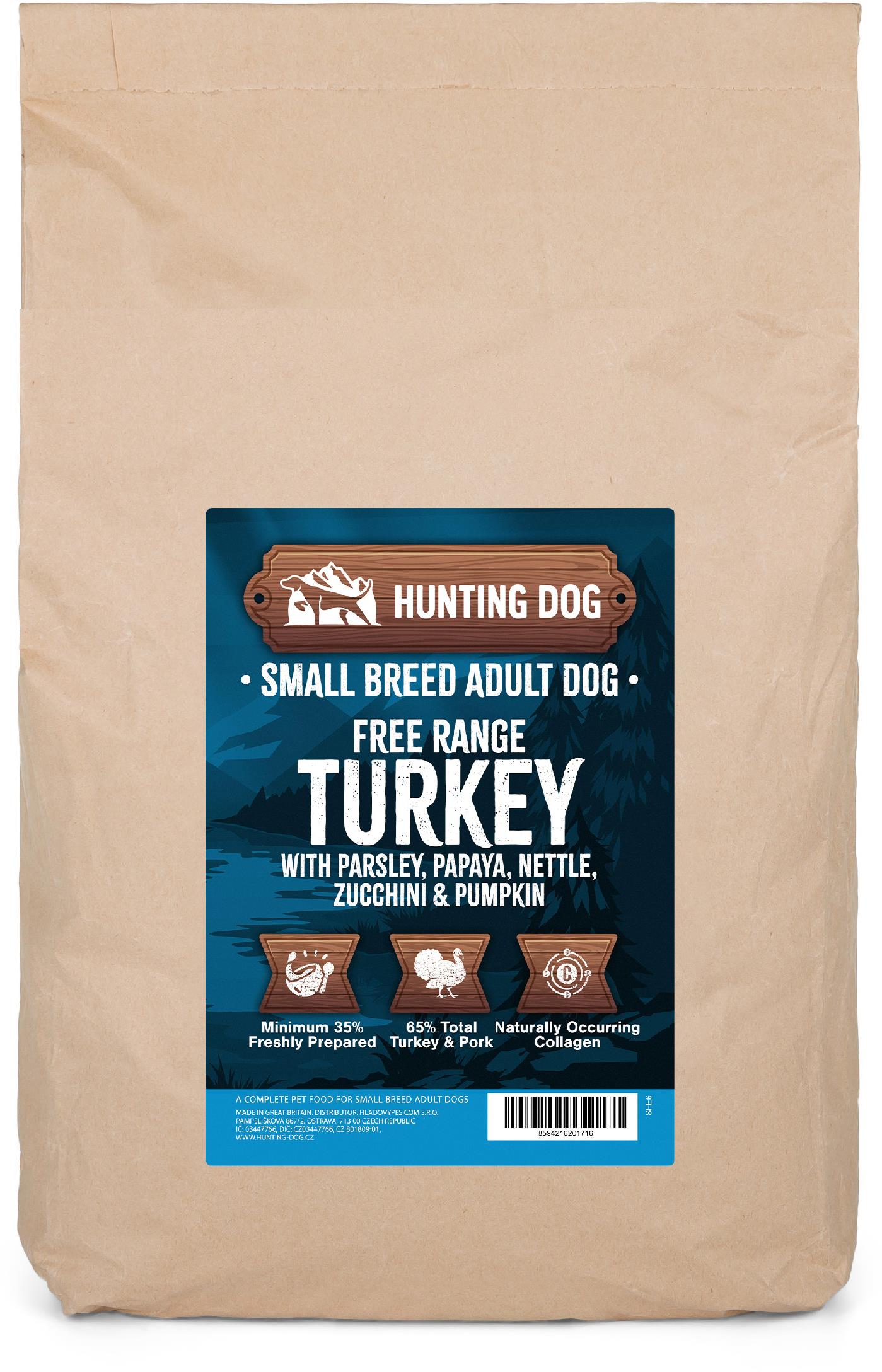 Hunting Dog - Krocan z volného chovu s petrželkou pro malá plemena 6 kg