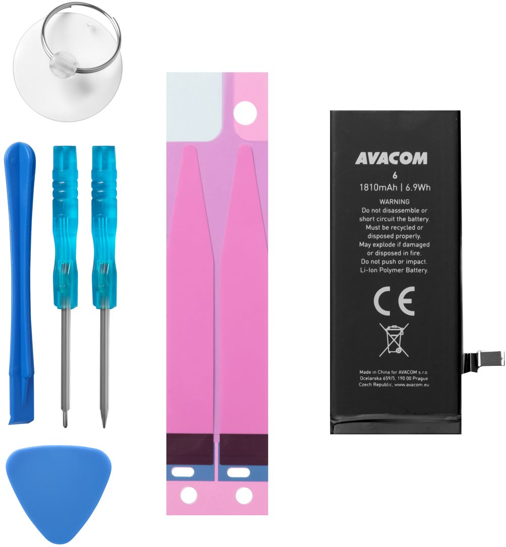 Avacom pro Apple iPhone 6, Li-Ion 3.82V 1810mAh (náhrada 616-0808)