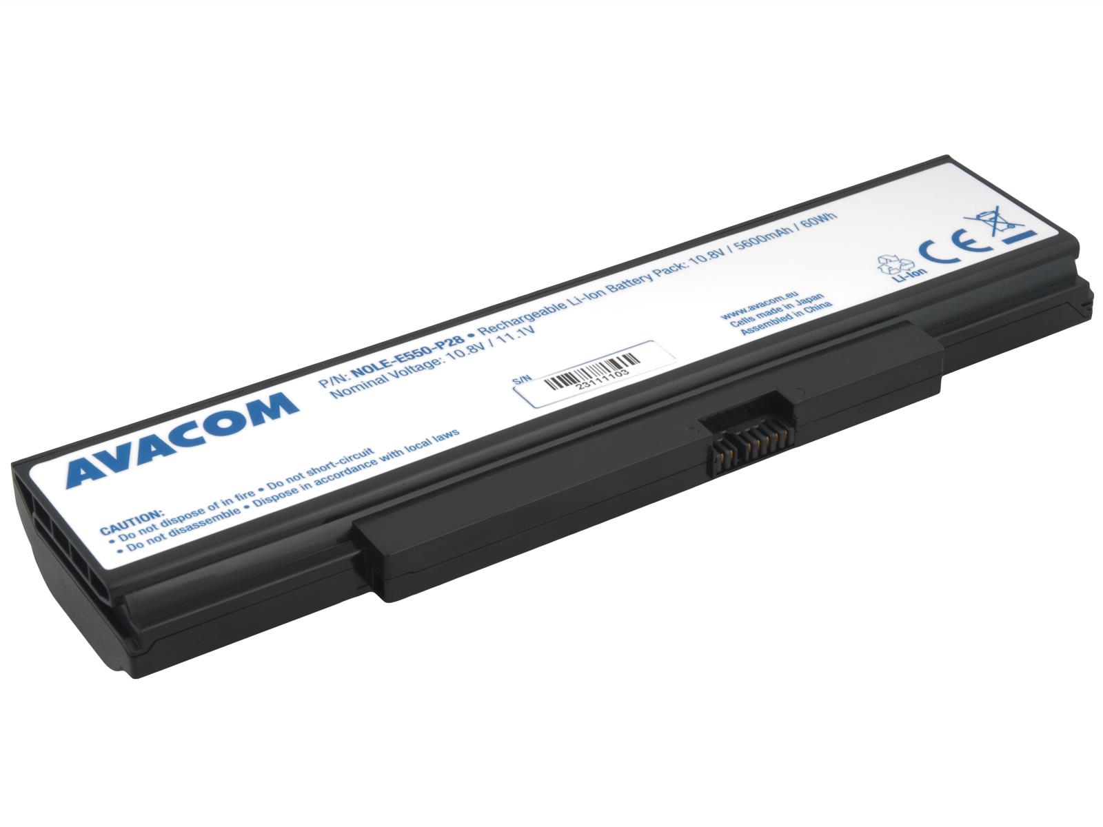 Avacom pro Lenovo ThinkPad E550 76+ Li-Ion 10,8V 5600mAh