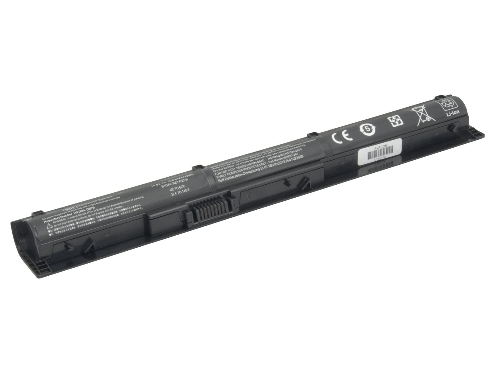 AVACOM RI04 pro HP 450 G3, 455 G3, 470 G3 Li-Ion 14,8V 2200mAh