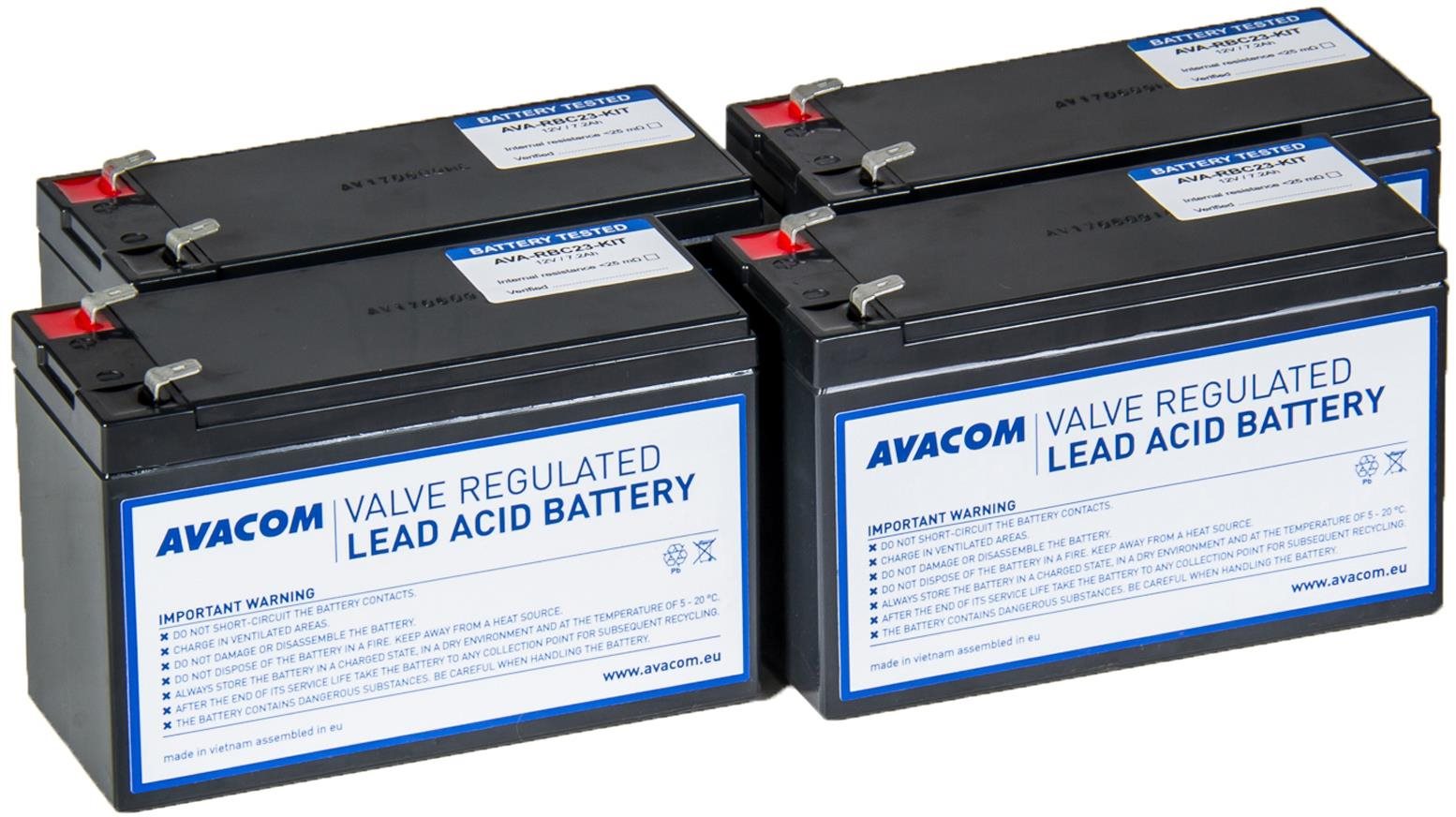 Avacom RBC23 - kit pro renovaci baterie (4ks baterií)