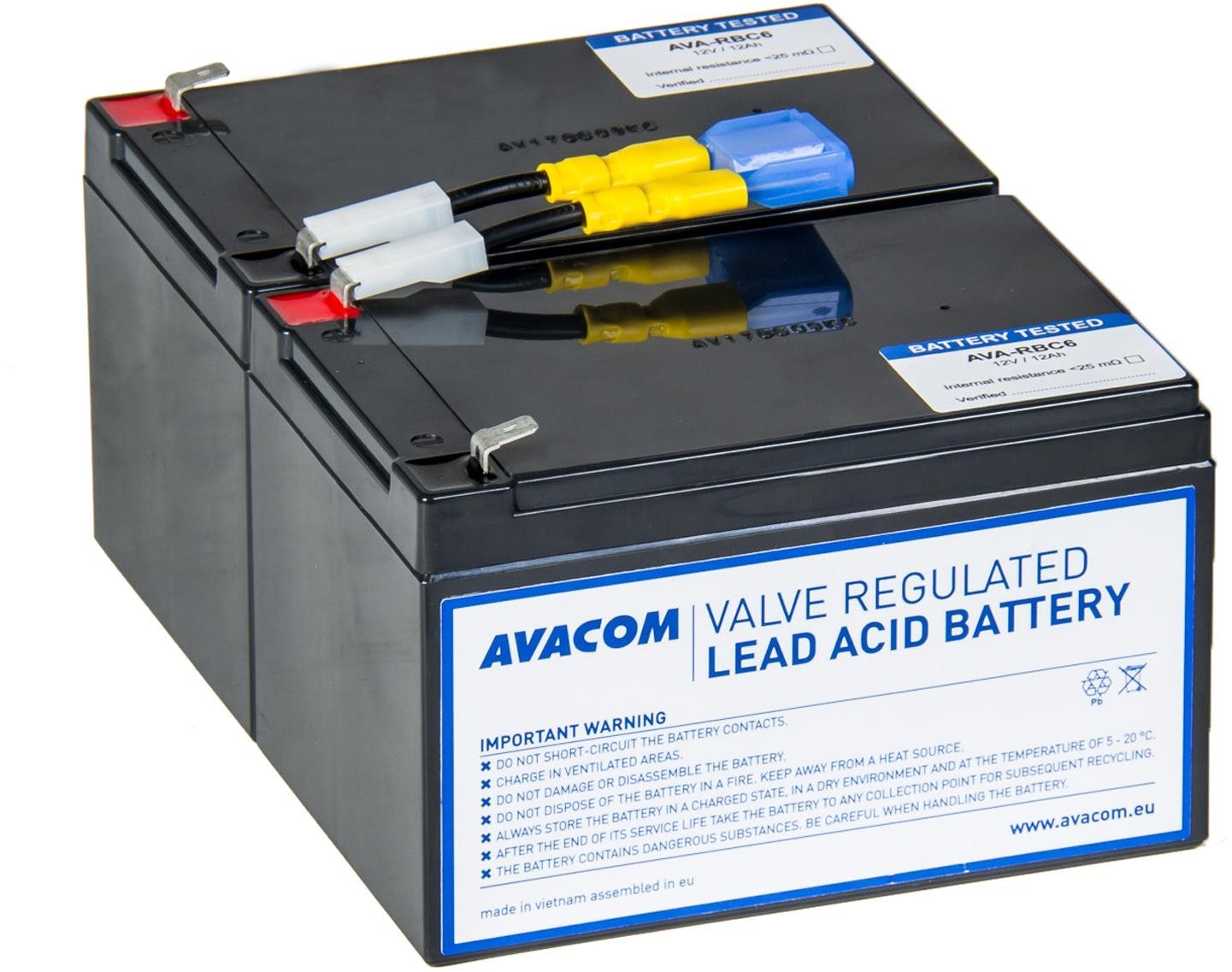 Avacom náhrada za RBC6 - baterie pro UPS