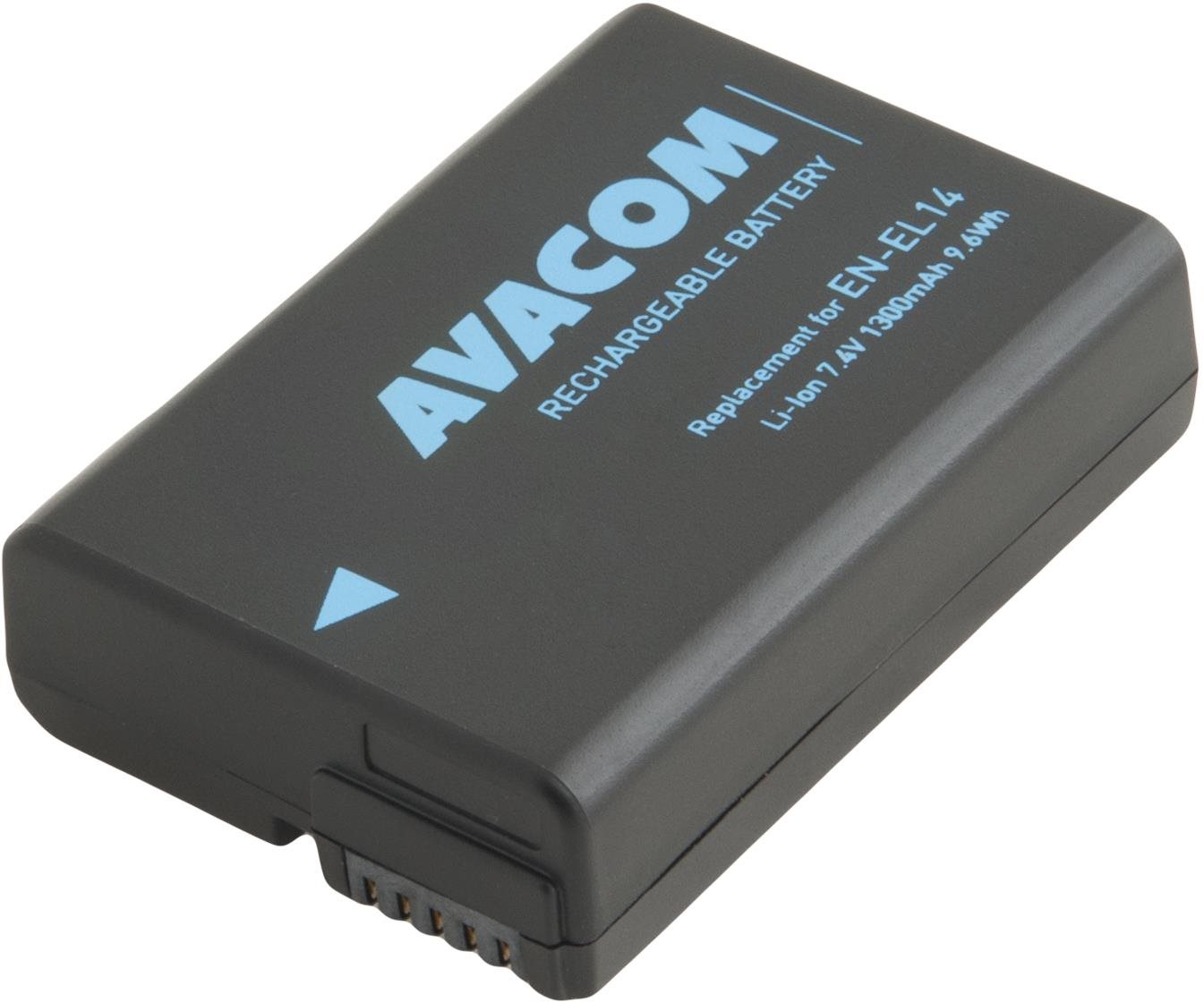 AVACOM za Nikon EN-EL14 EN-EL14a EN-EL14e Li-Ion 7.4V 1300mAh 9.6Wh