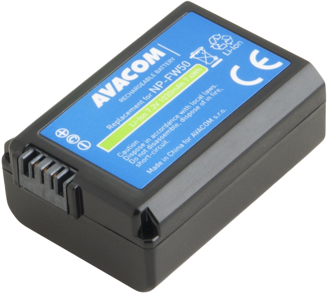 Avacom za Sony NP-FW50 Li-Ion 7.2V 1030mAh 7.4Wh