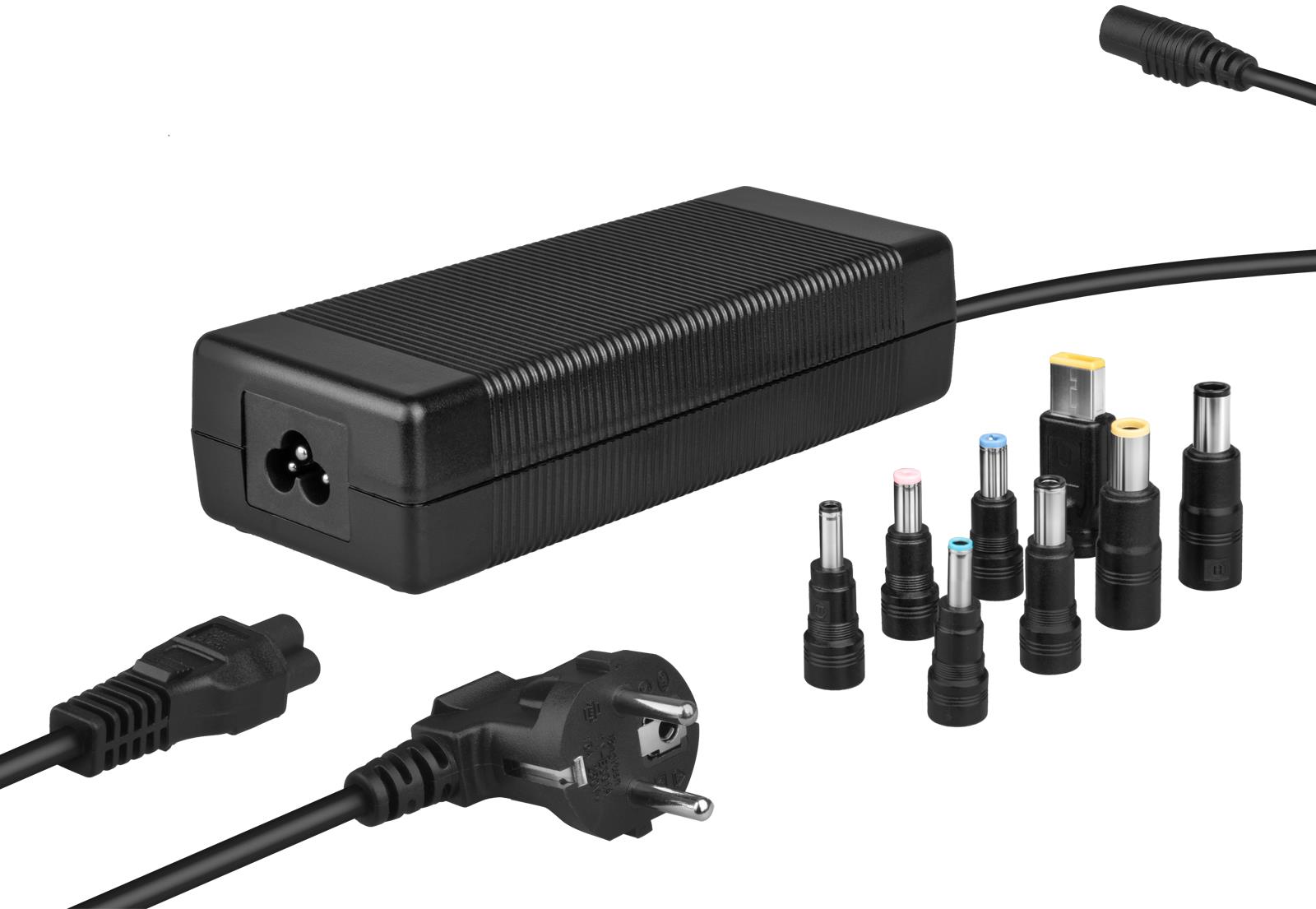 Avacom QuickTIP 250W - univerzální adaptér pro herní notebooky + 8 konektorů