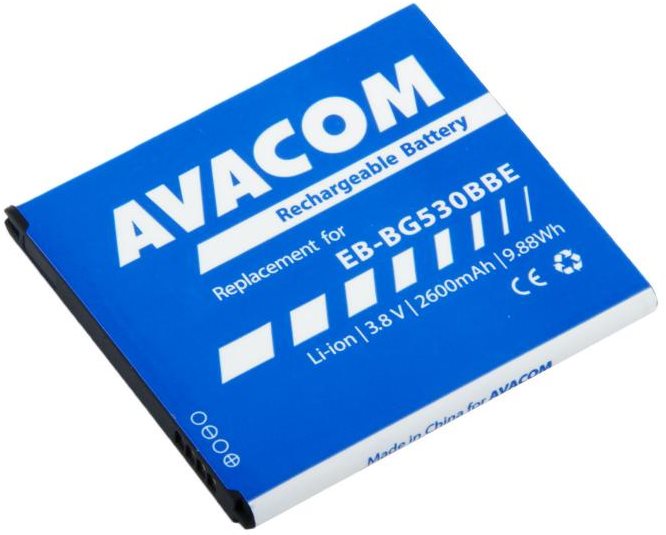Avacom pro Samsung G530 Grand Prime Li-Ion 3,8V 2600mAh (náhrada EB-BG530BBE)