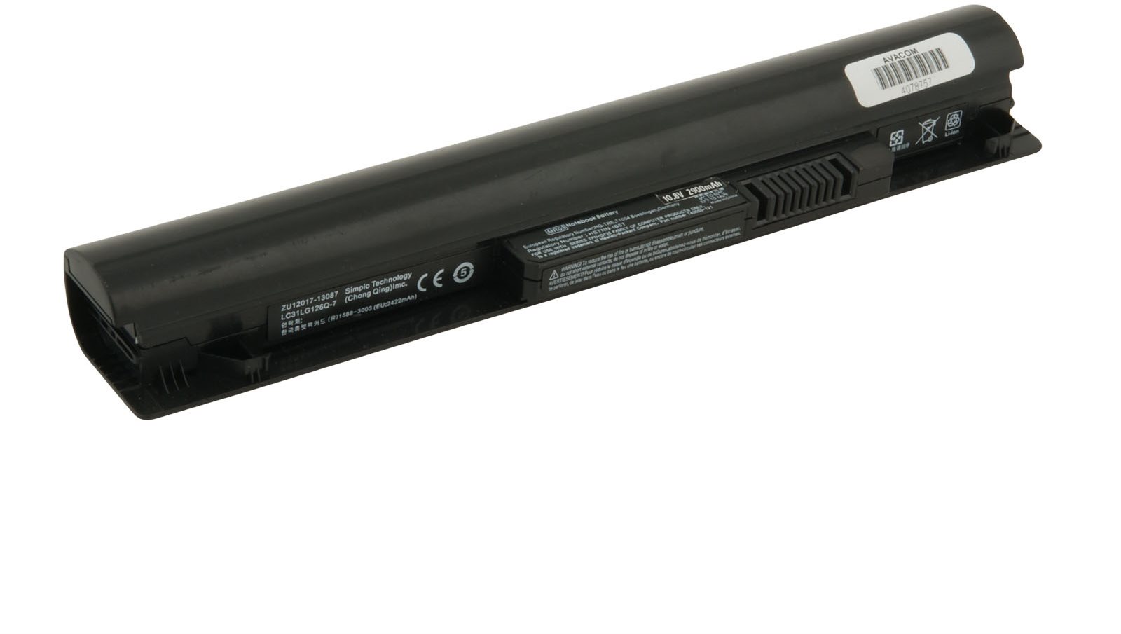 Avacom MR03 pro HP Pavilion Touchsmart 10 Li-Ion 10,8V 2900mAh