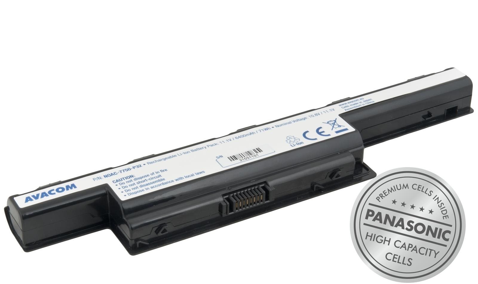 AVACOM pro Acer Aspire 7750/5750, TravelMate 7740 Li-Ion 11,1V 6400mAh 71Wh