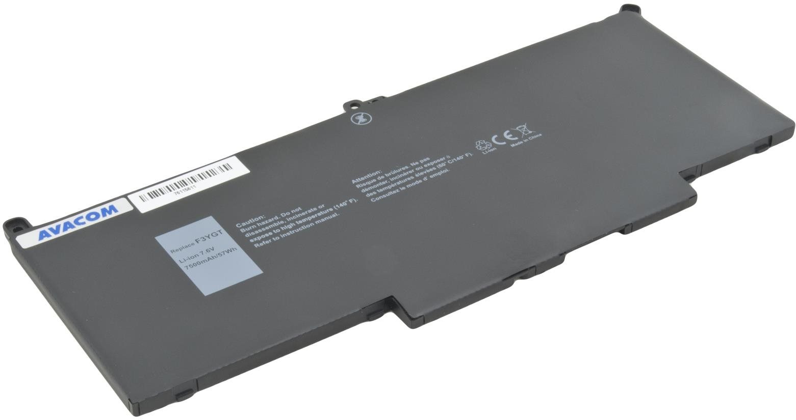 AVACOM pro Dell Latitude 7280, 7480 Li-Pol 7,6V 7500mAh 57Wh