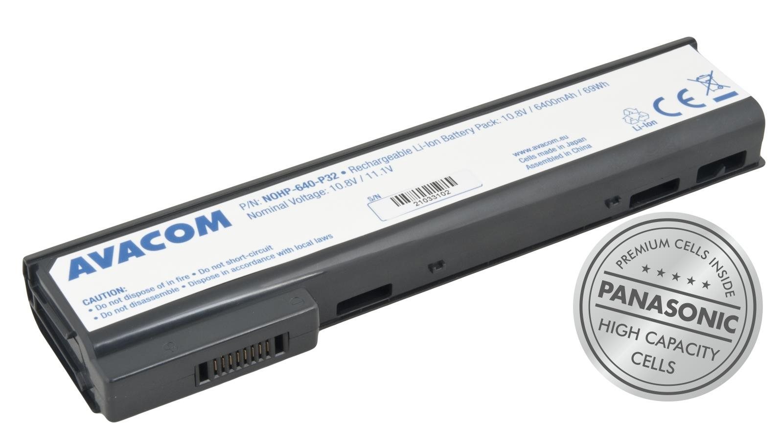 AVACOM CA06 pro HP ProBook 640/650 Li-Ion 10,8V 6400mAh 69Wh