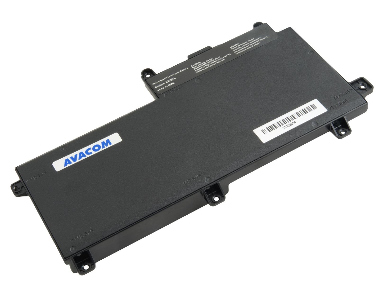 AVACOM CI03XL pro HP ProBook 640 G2, 655 G2 Li-Pol 11,4V 4210mAh 48Wh