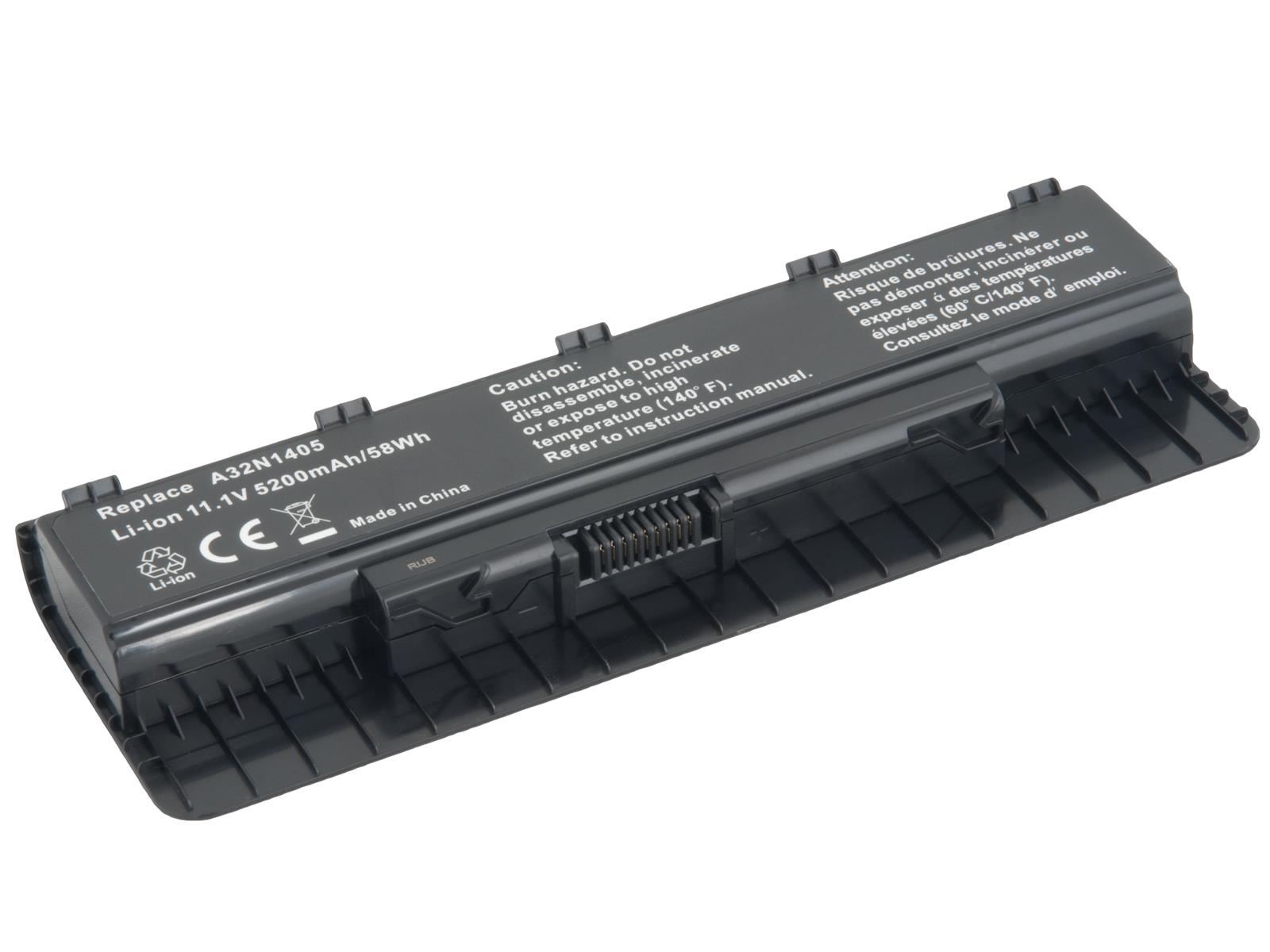 Avacom pro Asus GL771JM, N551JW, N751JK Series Li-Ion 11,1V 5200mAh 58Wh