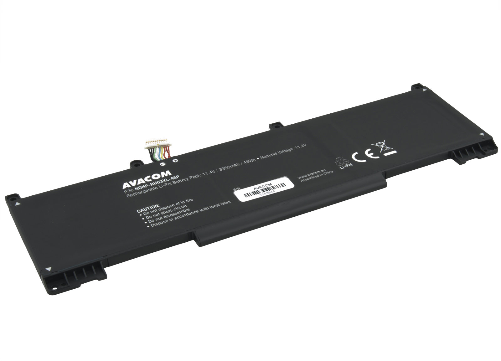 AVACOM RH03XL pro HP Probook 430, 440, 450 G8 G9 G10 Li-Pol 11,4V 3950mAh