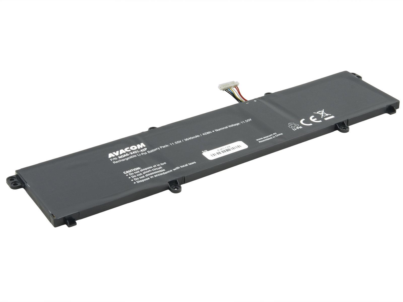 AVACOM B31N1911 pro Asus VivoBook 15 X1502ZA, 14 X431EA Li-Pol 11,55V 3640mAh 42Wh