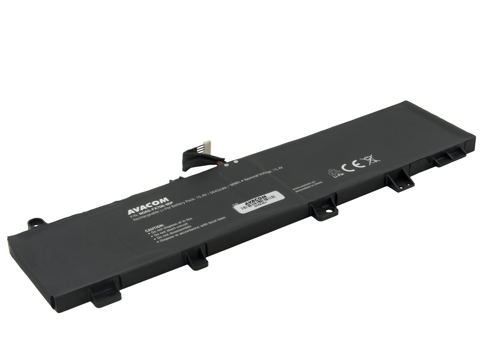 AVACOM pro Asus TUF FX506, FX706 Li-Pol 15,4V 5845mAh 90Wh