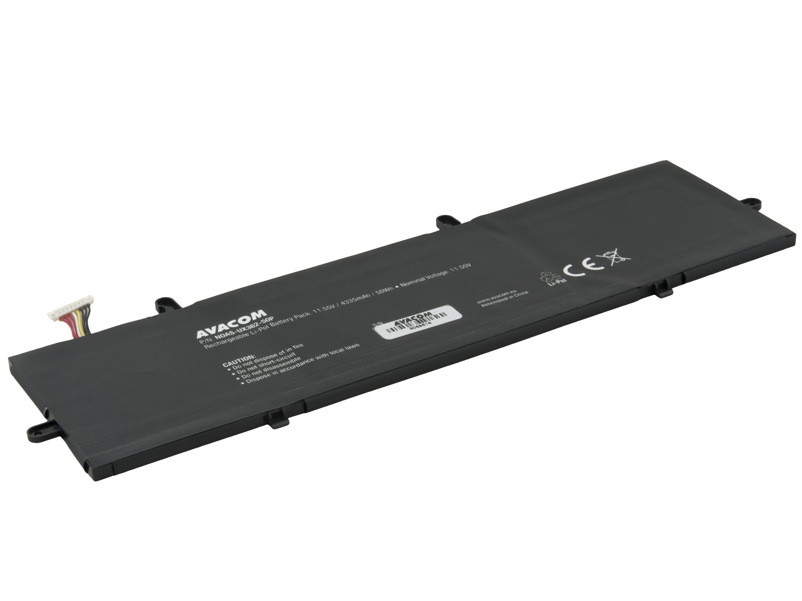 AVACOM pro Asus ZenBook Flip UX362 LI-Pol 11,55V 4335mAh 50Wh