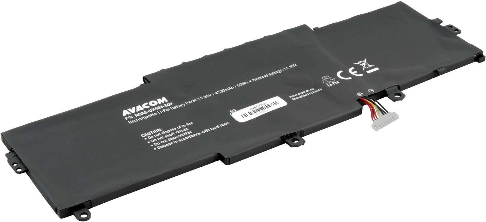AVACOM pro Asus ZenBook UX433 Li-Pol 11,55V 4330mAh 50Wh