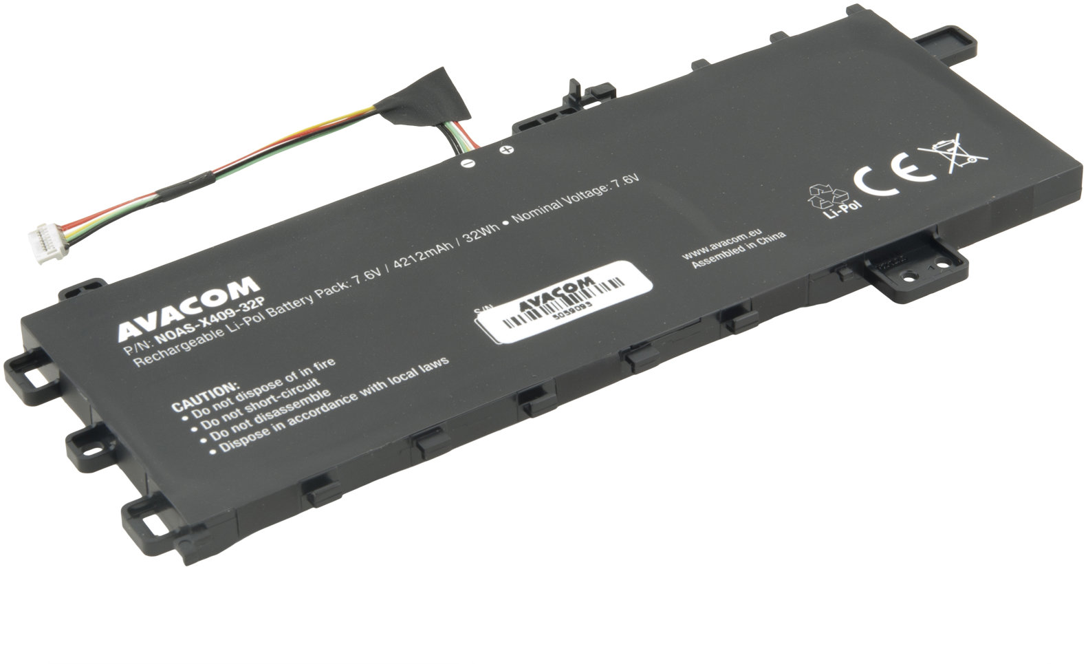 AVACOM pro Asus VivoBook M409DA, X409, X509UA Li-Pol 7,6V 4212mAh 32Wh