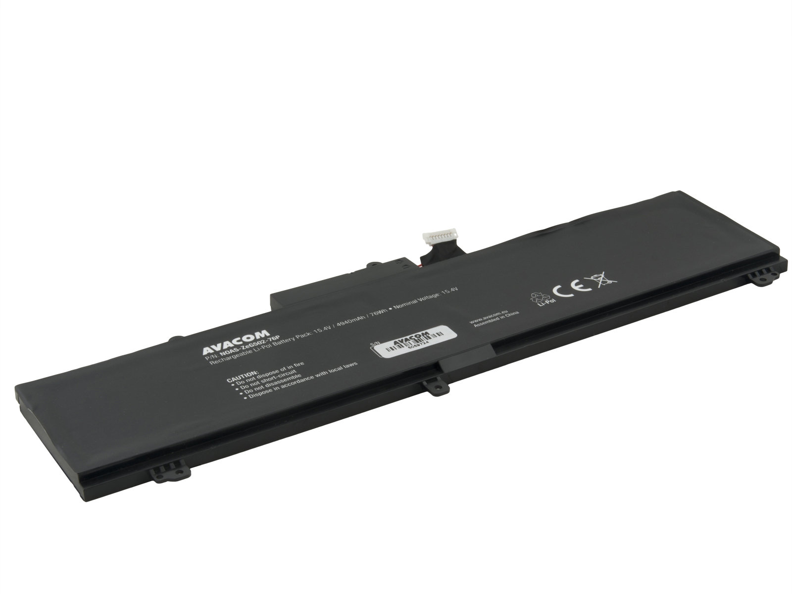 AVACOM pro Asus ROG Zephyrus M15 GU502LW, Zephyrus S GX502GW, TUF FX516 15,4V 4940mAh