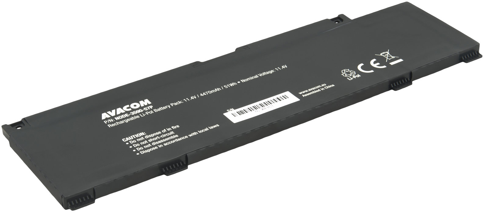 AVACOM pro Dell G3 3590 Li-Pol 11,4V 4470mAh 51Wh