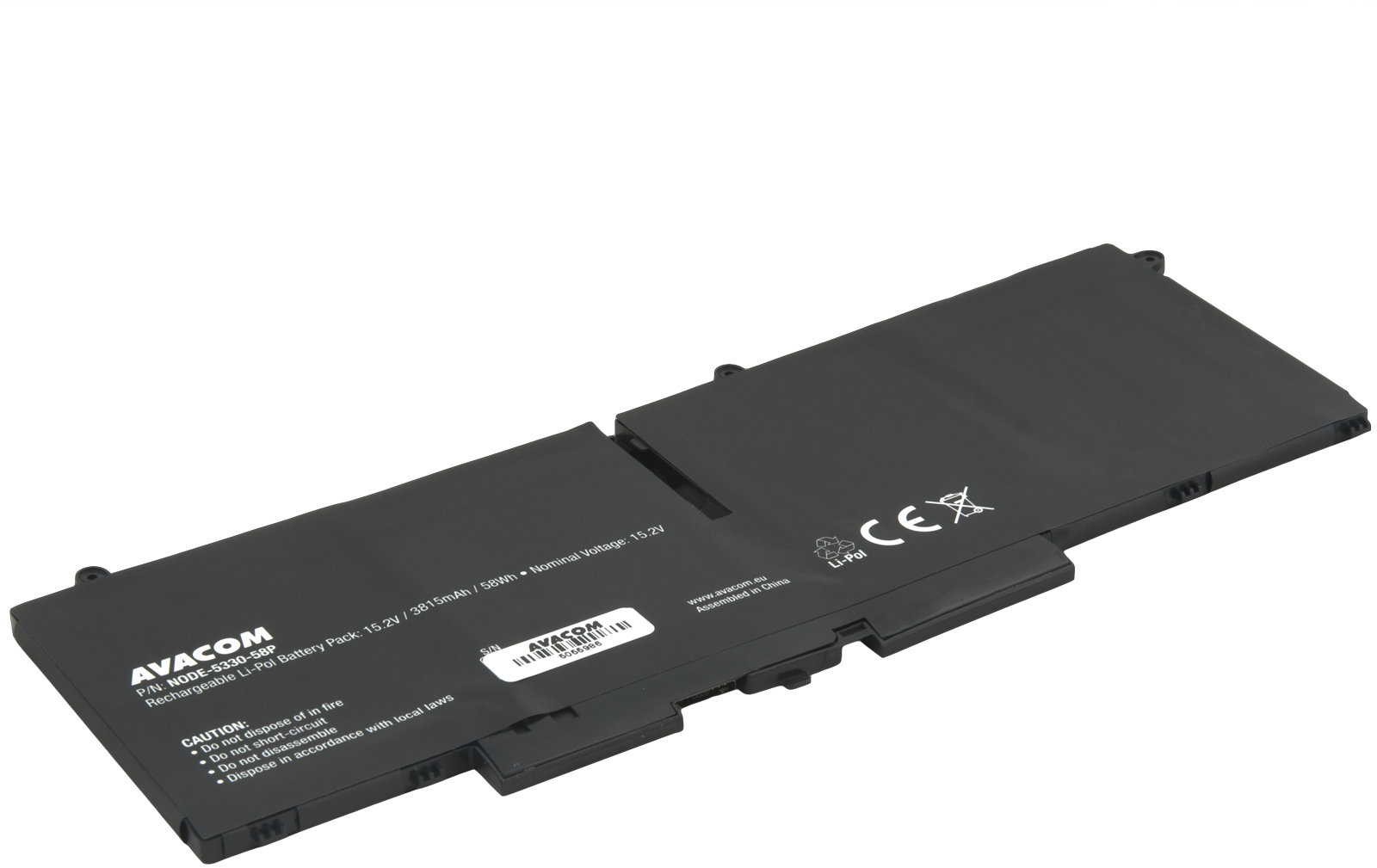 AVACOM pro Dell Latitude 5330, 5530 Li-Pol 15,2V 3815mAh 58Wh
