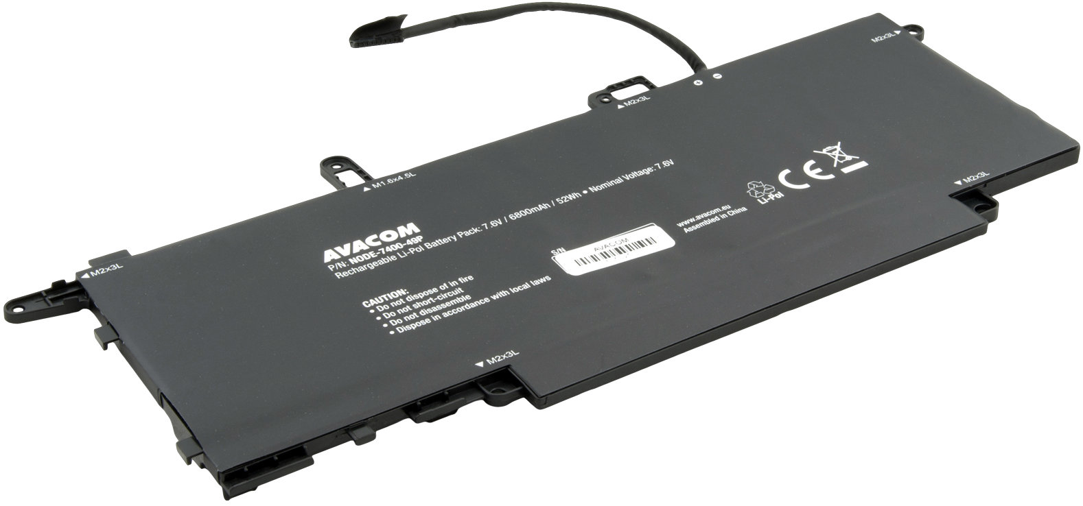 AVACOM pro Dell Latitude 7400, 9410 2-in-1 Li-Pol 7,6V 6800mAh 52Wh