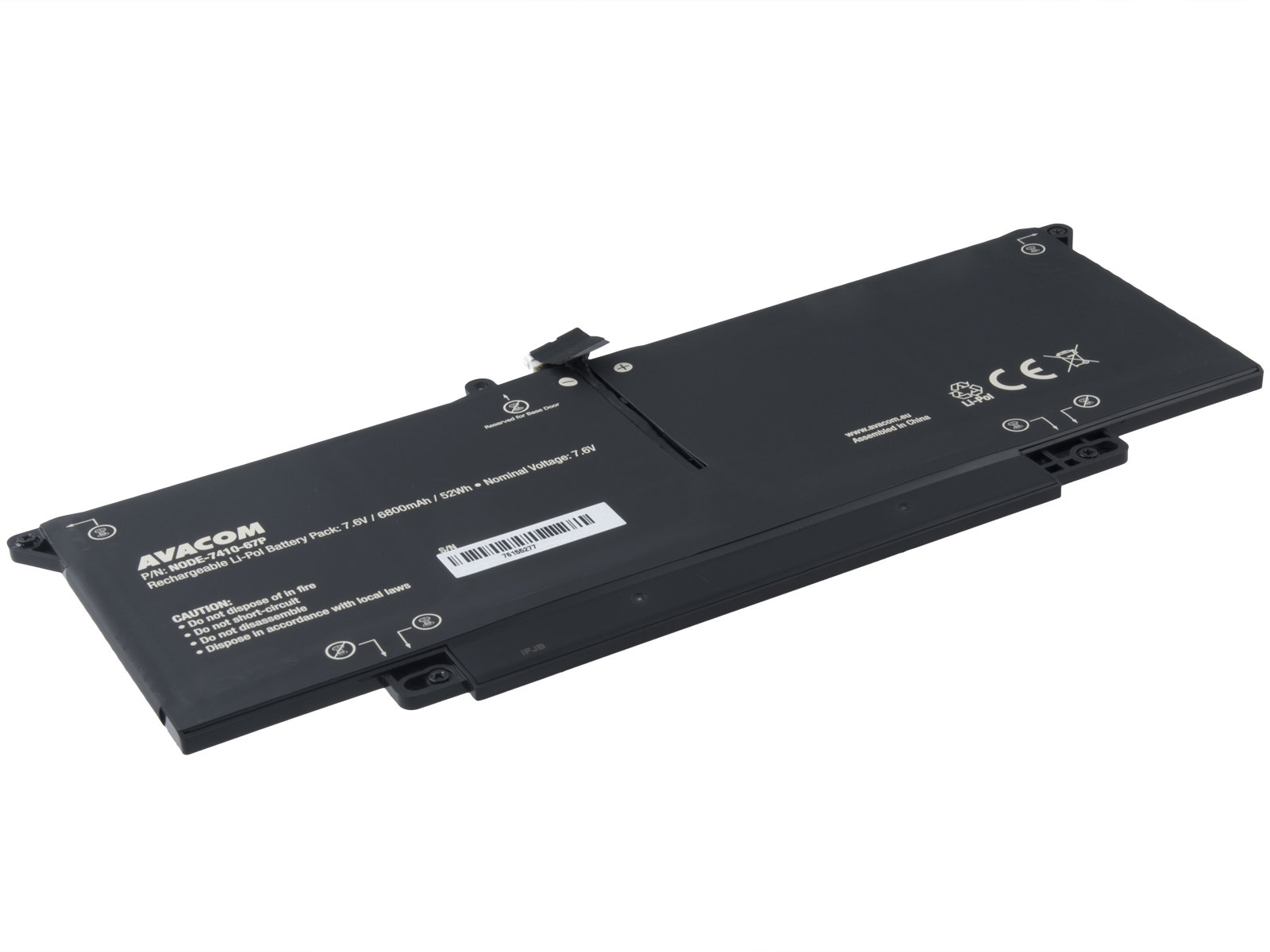 AVACOM pro Dell Latitude 7310, 7410 Li-Pol 7,6V 6800mAh 52Wh