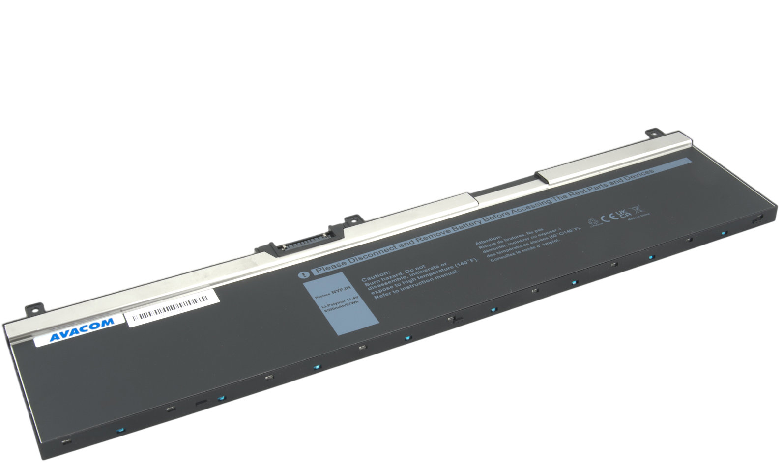 AVACOM pro Dell Precision M7530, M7730 Li-Pol 11,4V 8500mAh 97Wh