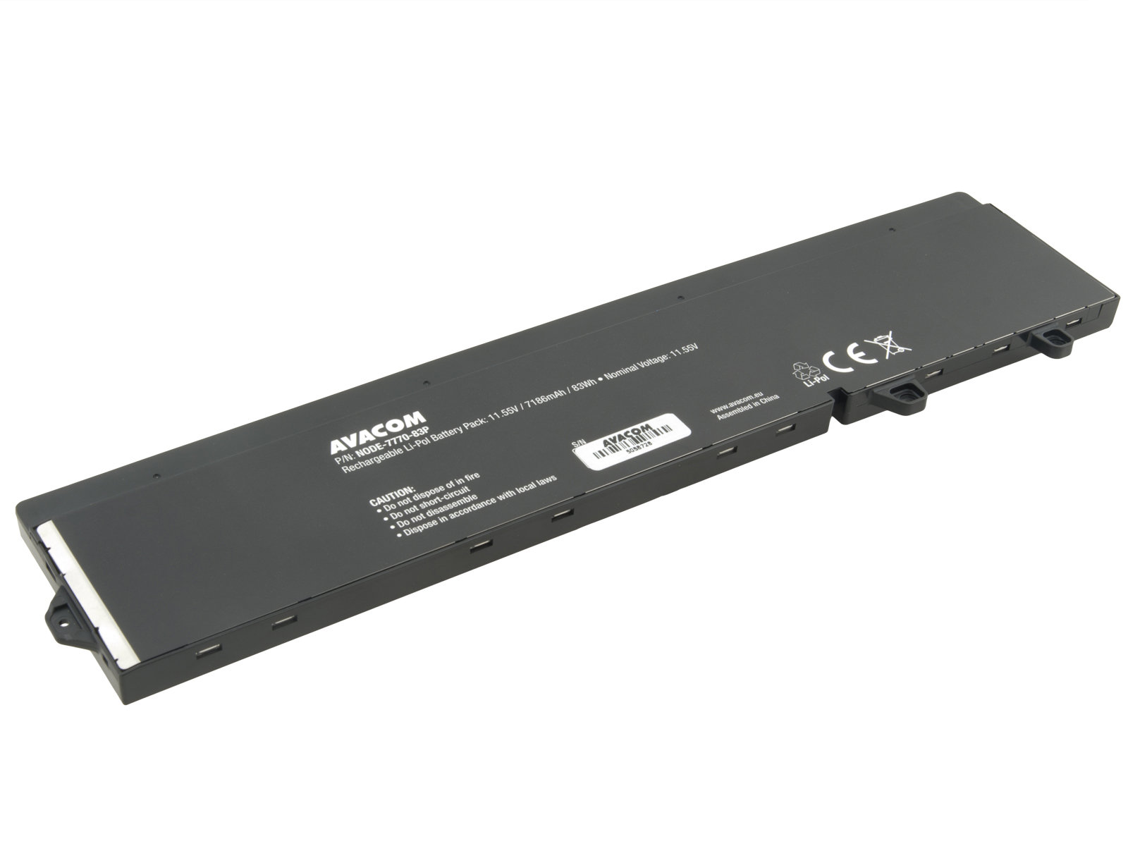 AVACOM pro Dell Precision 77670, 7770 Li-Pol 11,55V 7186mAh 83Wh