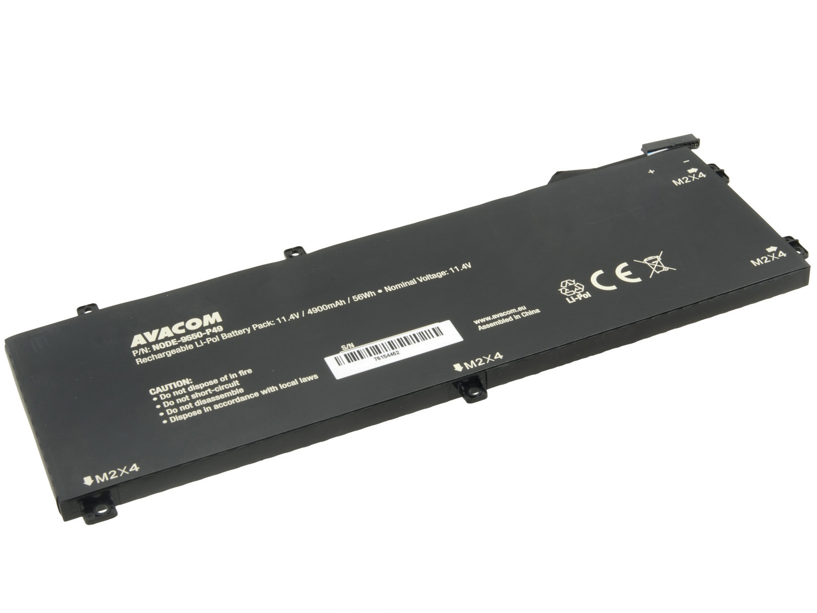 AVACOM pro Dell XPS 15 9550, Precision M5510 Li-Pol 11,4V 4900mAh 56Wh