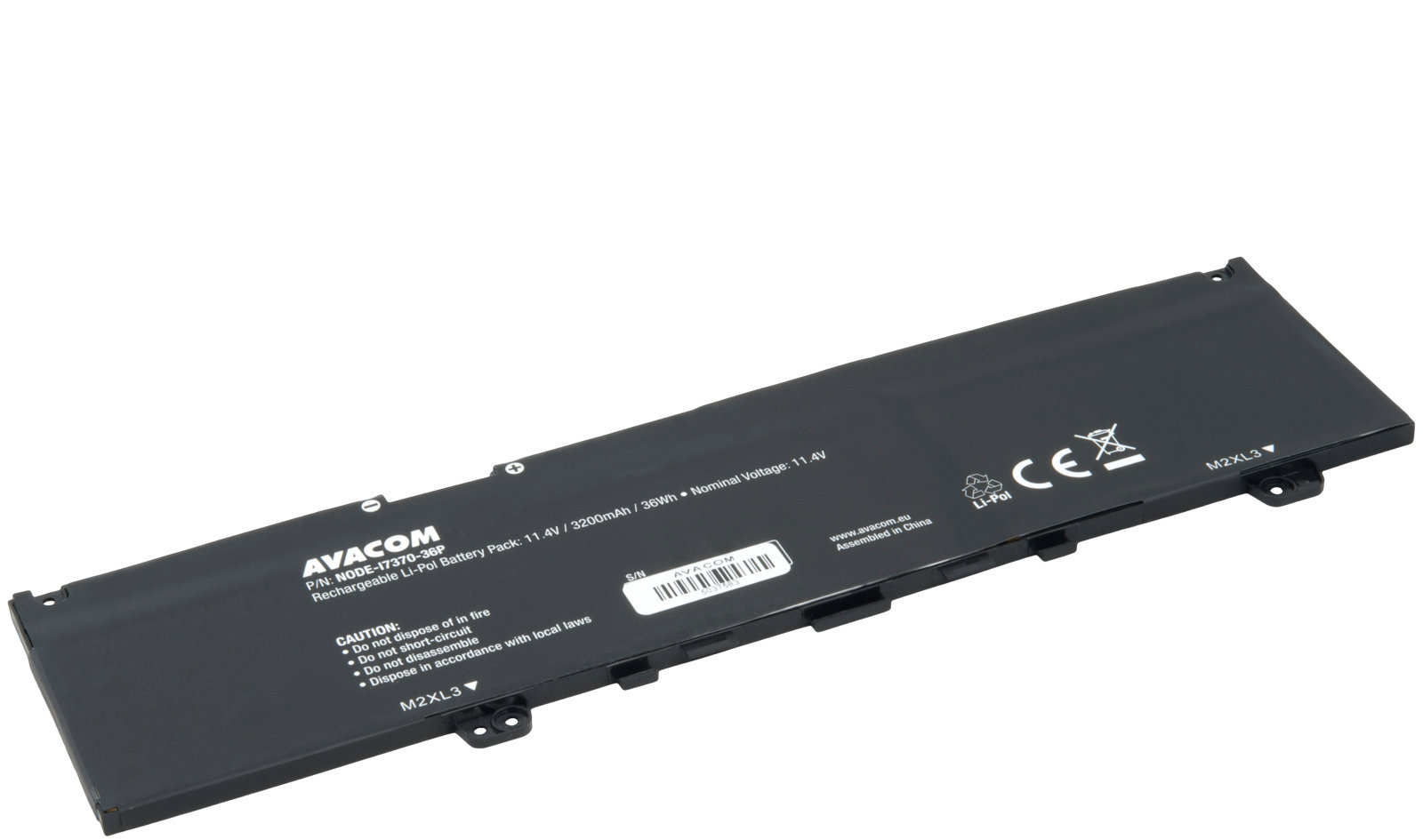 AVACOM pro Dell Inspiron 7370, 7373 Li-Pol 11,4V 3200mAh 36Wh