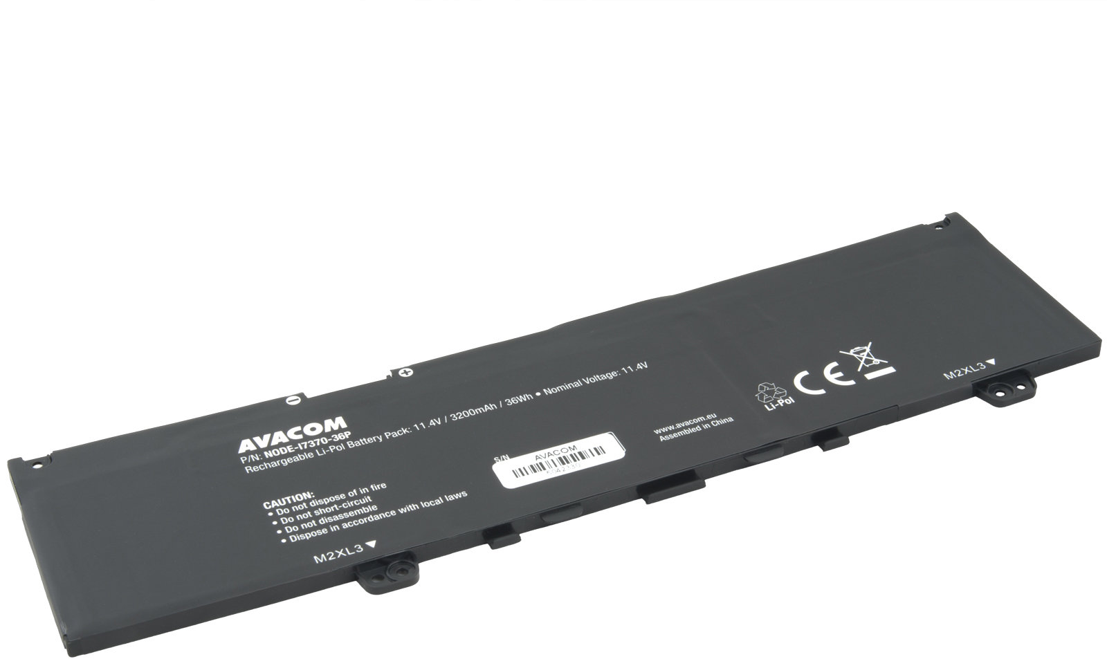 AVACOM pro Dell Inspiron 7370, 7373 Li-Pol 11,4V 3333mAh 38Wh