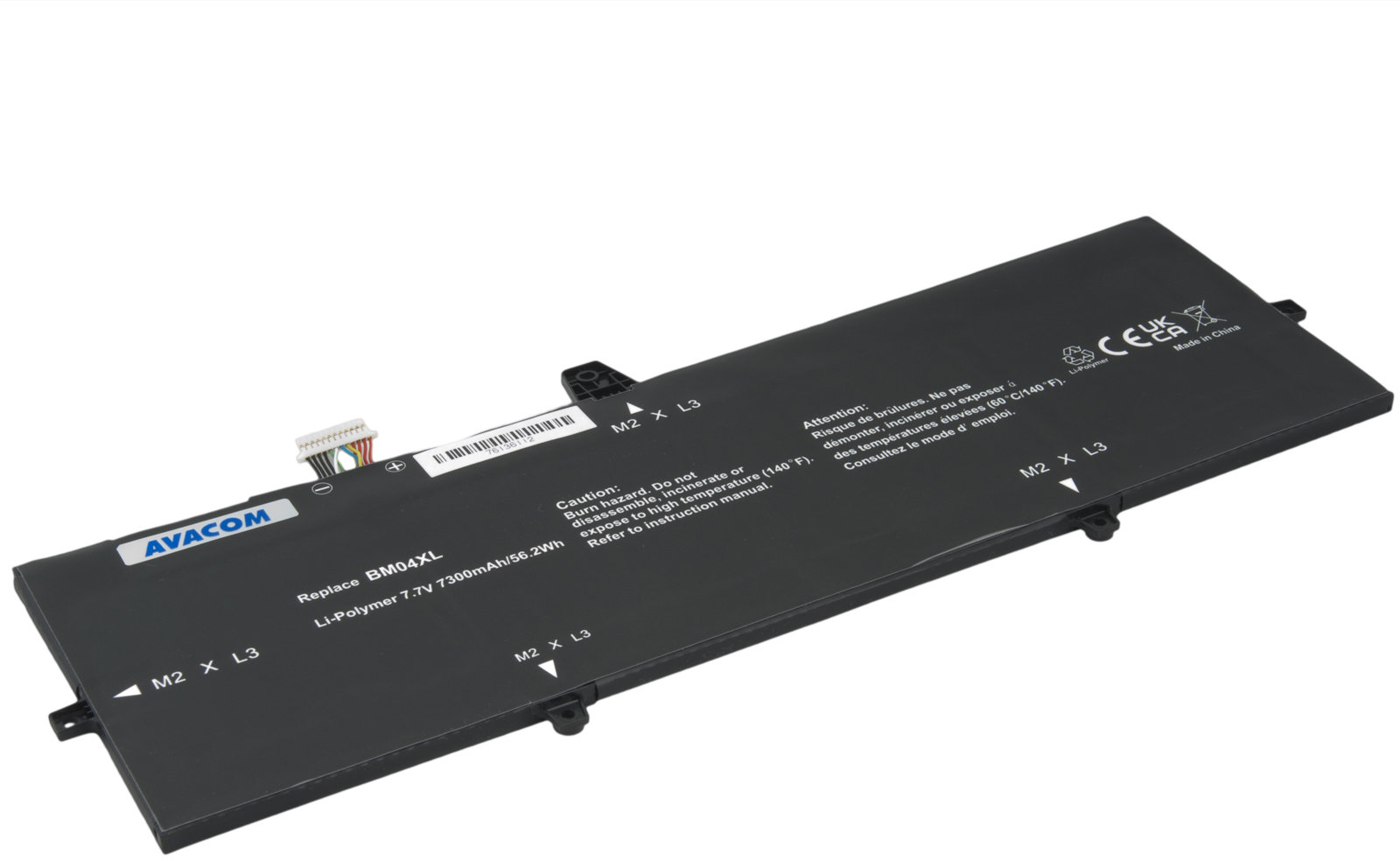 AVACOM BM04XL pro HP EliteBook x360 1030 G3 Li-Pol 7,7V 7300mAh 56Wh