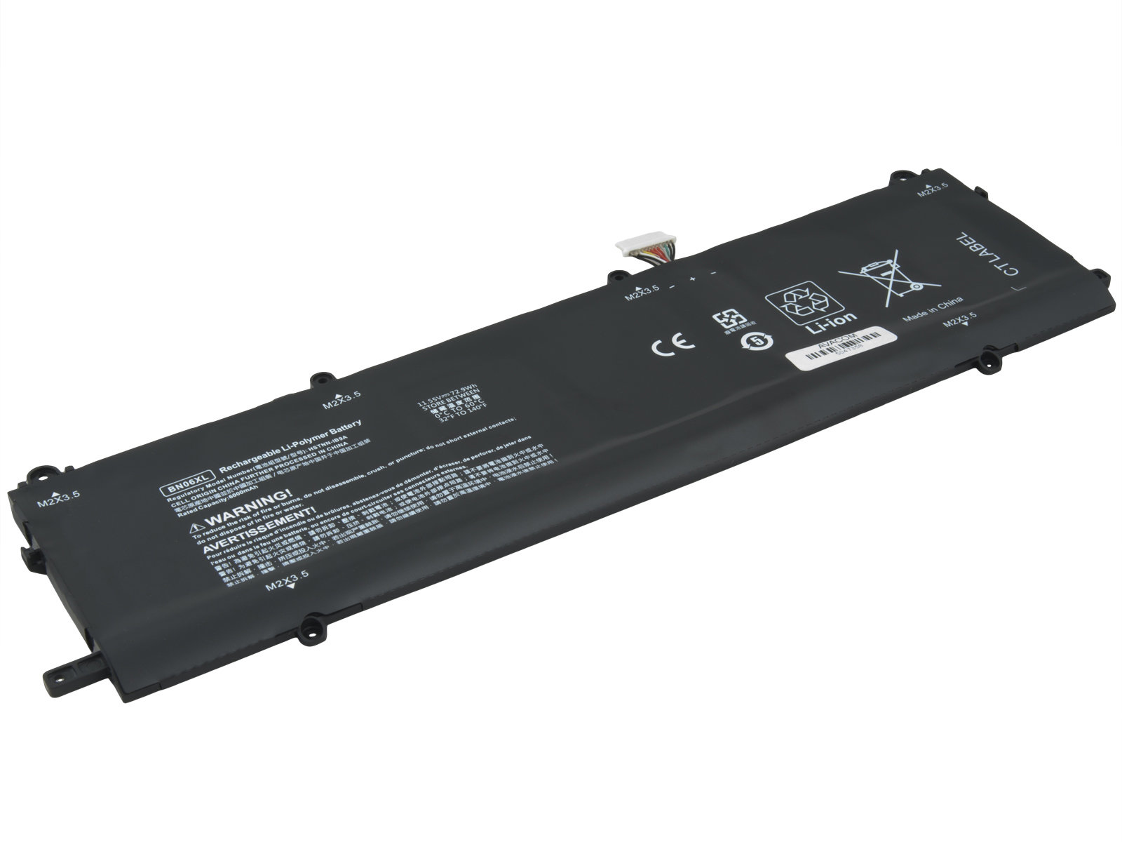 AVACOM BN06XL pro HP Spectre x360 15-eb Series Li-Pol 11,55V 6320mAh 73Wh