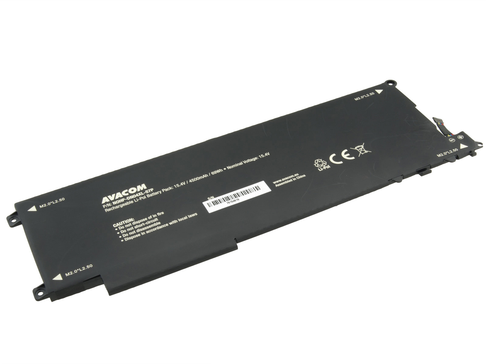 AVACOM DN04XL pro HP Zbook X2 G4 Li-Pol 15,4V 4500mAh 69Wh